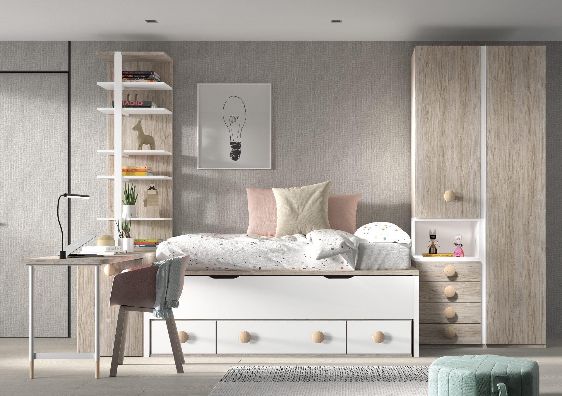 DORMITORIO JUVENIL 4